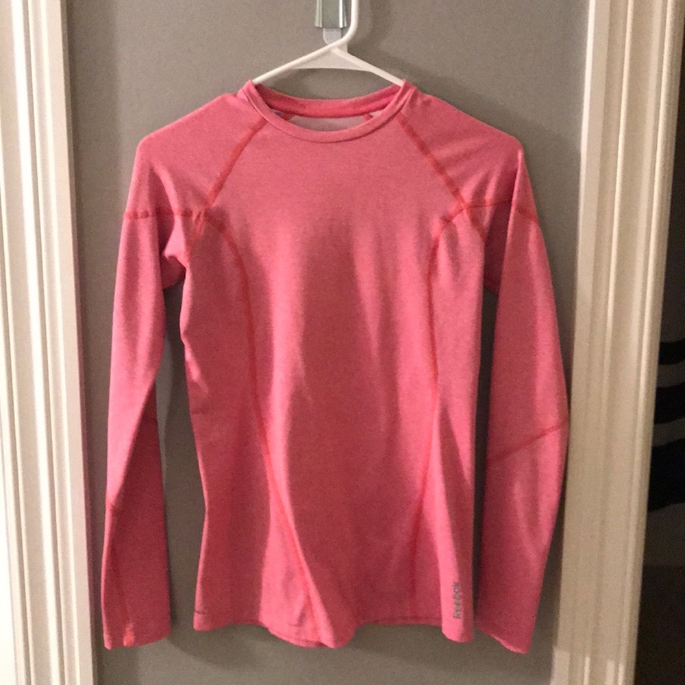 Pink Reebok Tight Long Sleeve - Picture 4 of 8